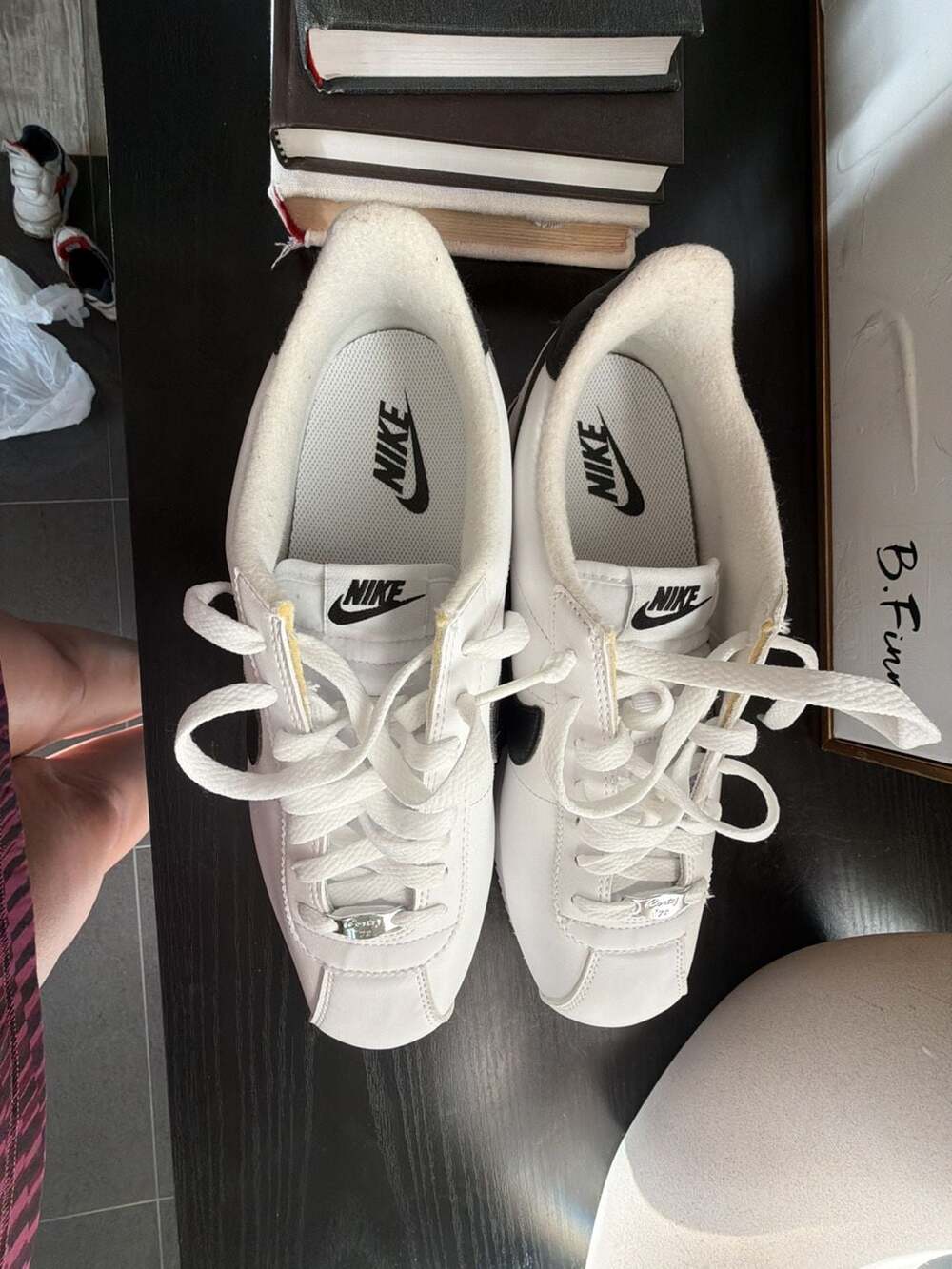 Nike Cortez Leather White Black